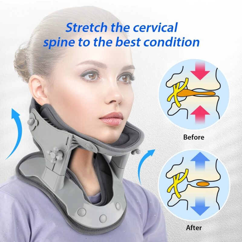 Heating Cervical Neck Traction Device Medical Neck